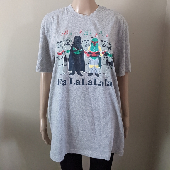 Star Wars Other - Star Wars Darth Vader Sithmas Choir Holiday grey tshirt, men's large